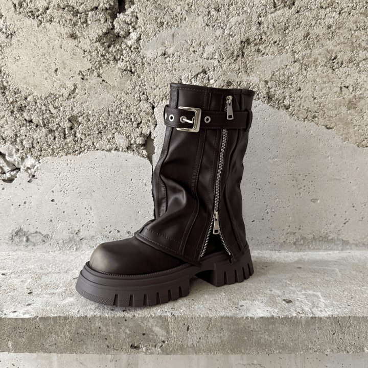 Dusk Women's Mid - Calf Platform Boot Women's Boots Hartewells
