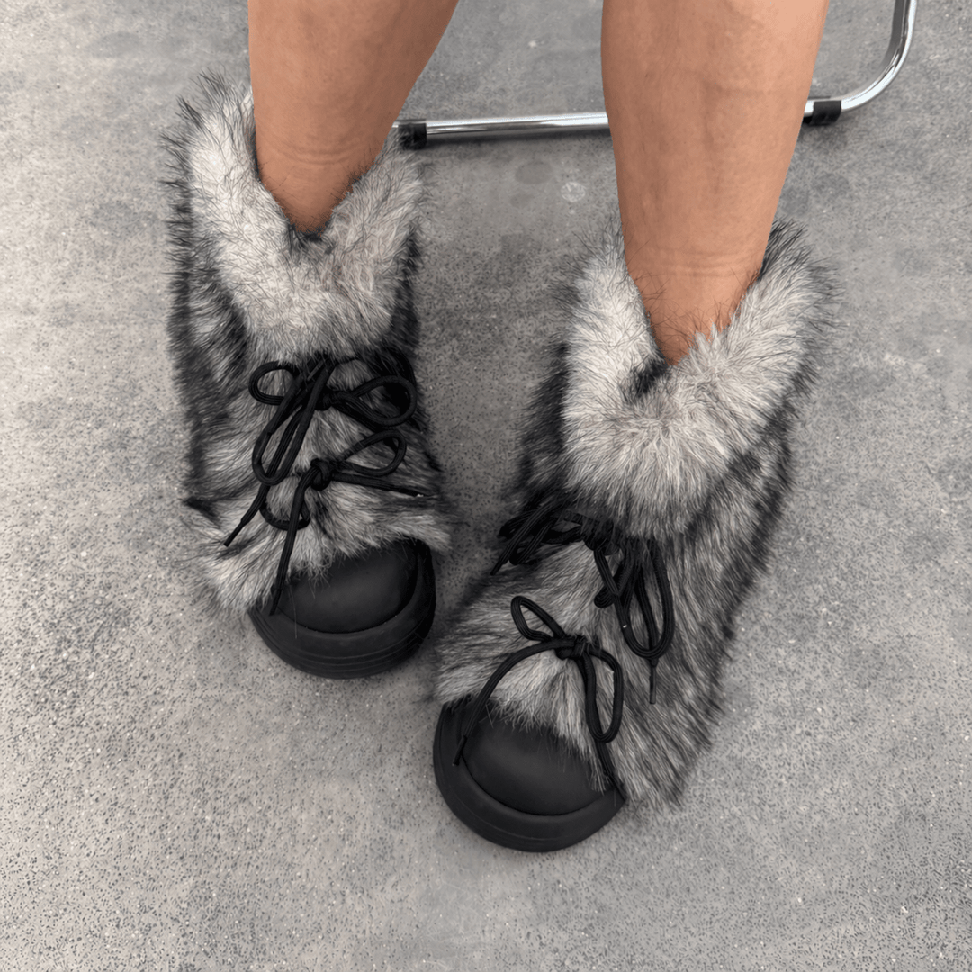 Frost Women's Furry Platform Boot Women's Boots Hartewells