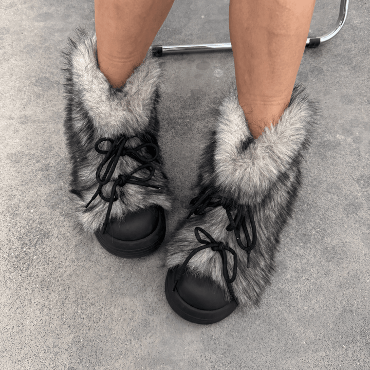 Frost Women's Furry Platform Boot Women's Boots Hartewells