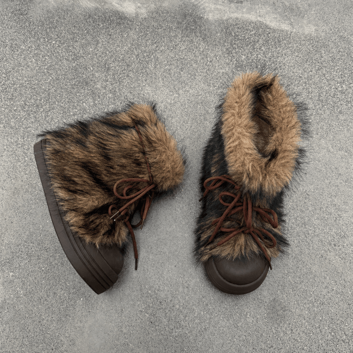 Frost Women's Furry Platform Boot Women's Boots Hartewells