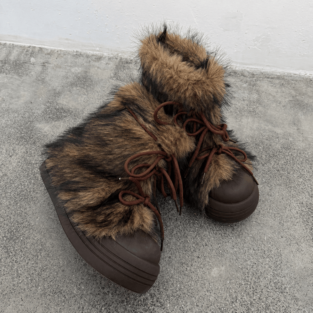 Frost Women's Furry Platform Boot Women's Boots Hartewells