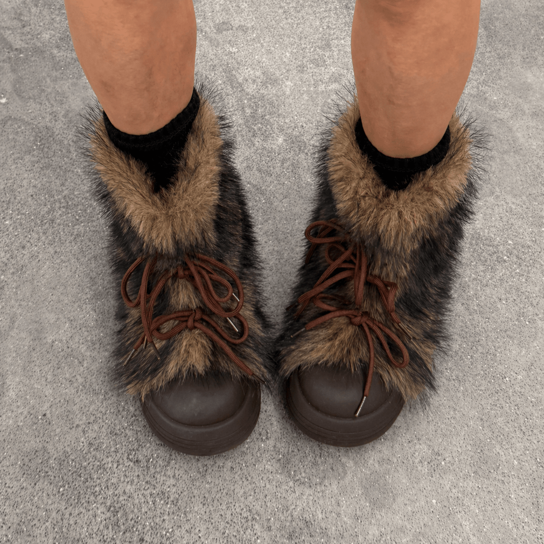 Frost Women's Furry Platform Boot Women's Boots Hartewells
