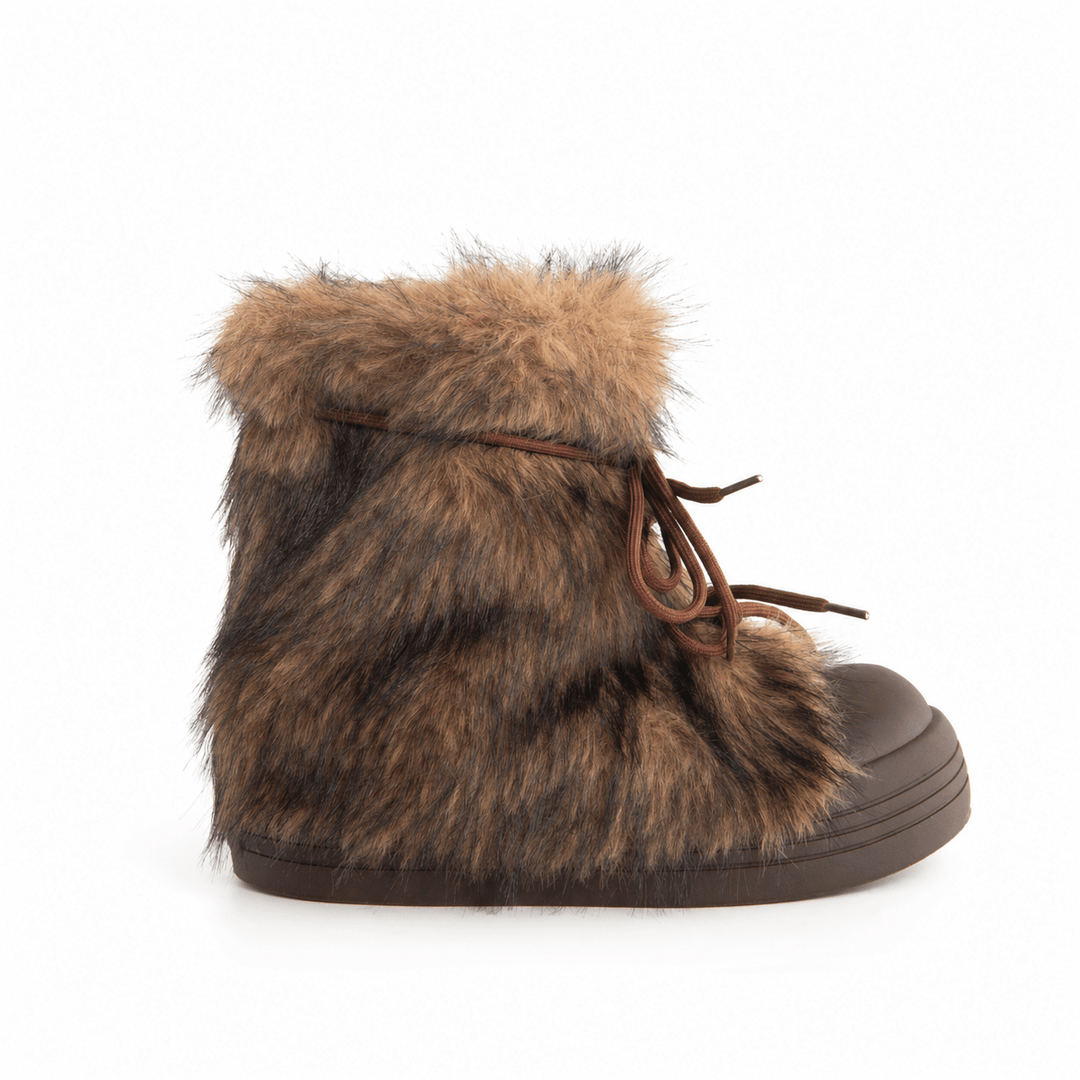 Frost Women's Furry Platform Boot Women's Boots Hartewells