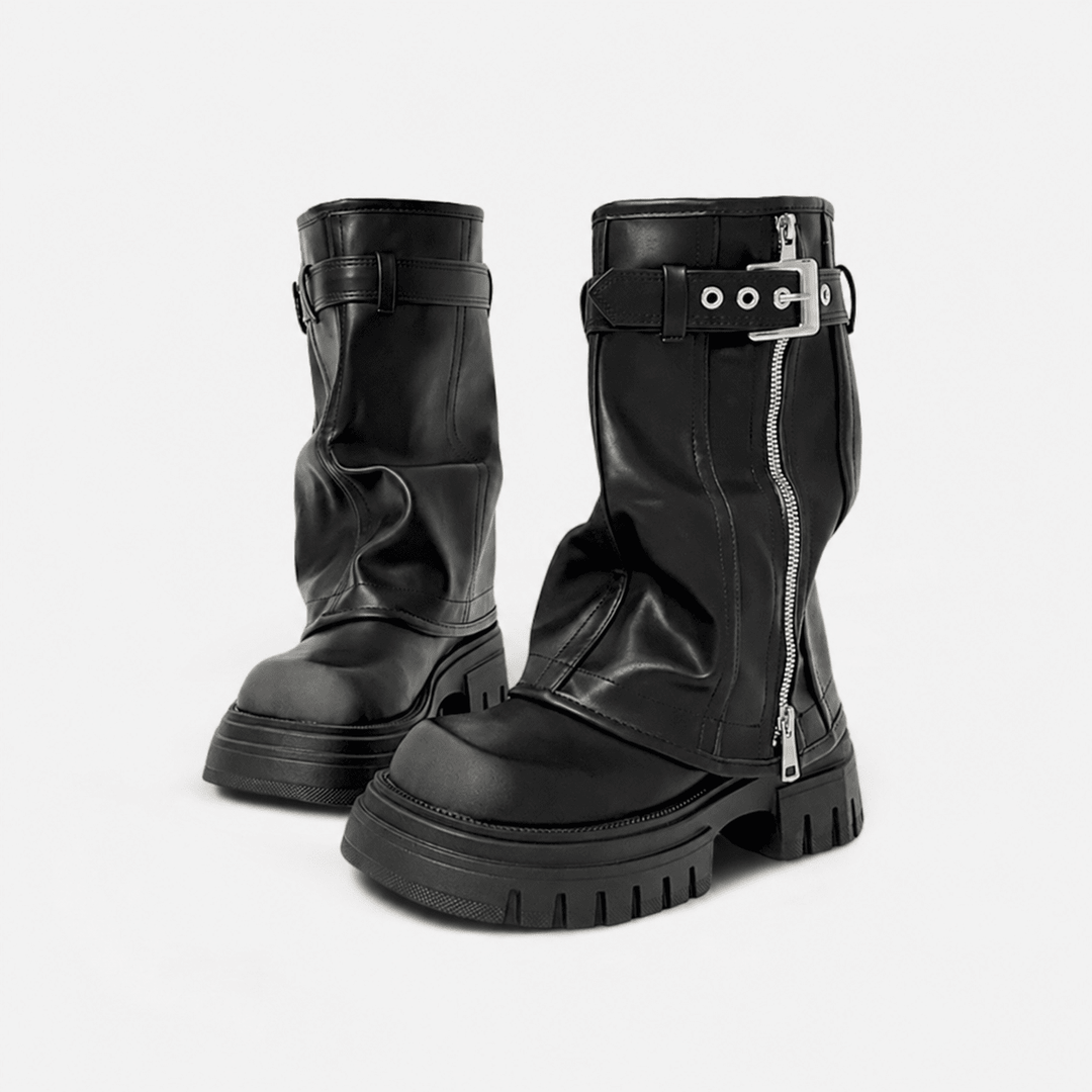Dusk Women's Mid - Calf Platform Boot Women's Boots Hartewells