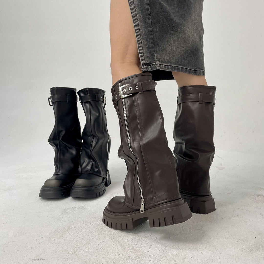 Storm Women's Knee - High Platform Boot Women's Boots Hartewells