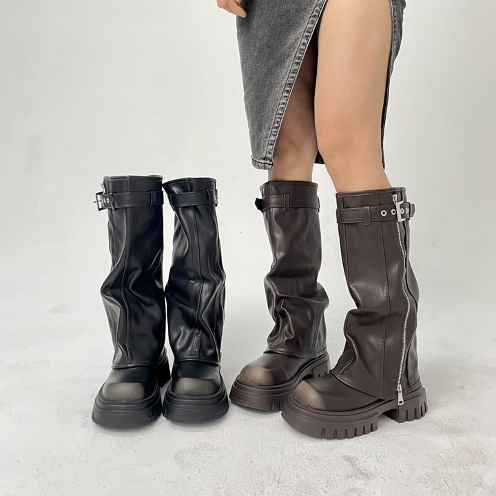 Storm Women's Knee - High Platform Boot Women's Boots Hartewells